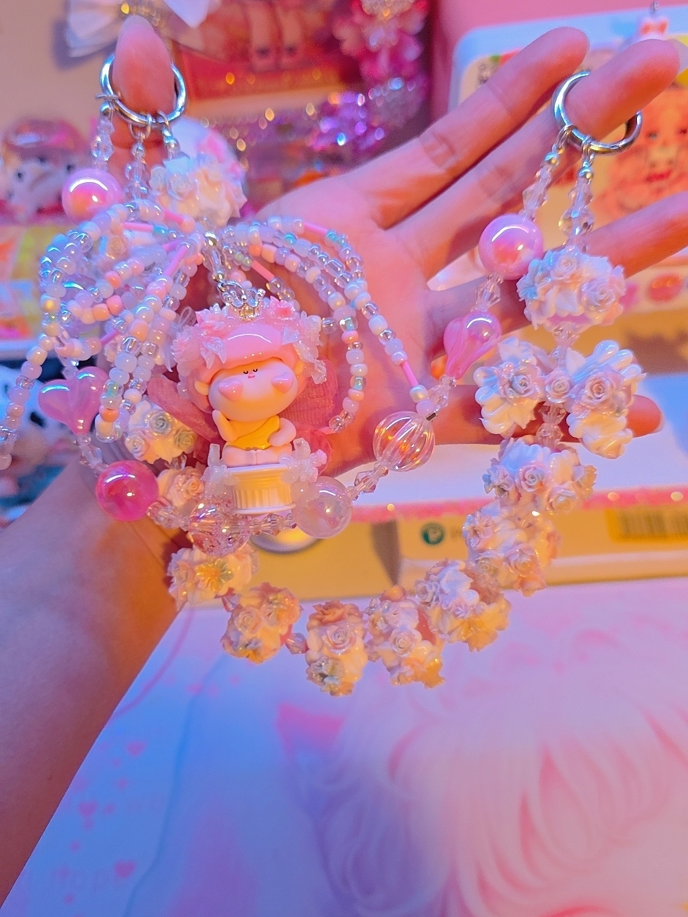 Cute Lilly Bag Chain
